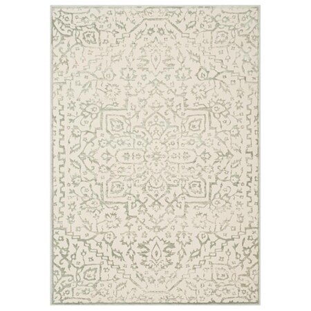 Safavieh Noble 600 Small Rectangle Area Rug Light Blue & Ivory - 4 ft. x 5 ft.-7 in. NBL691-7680-4